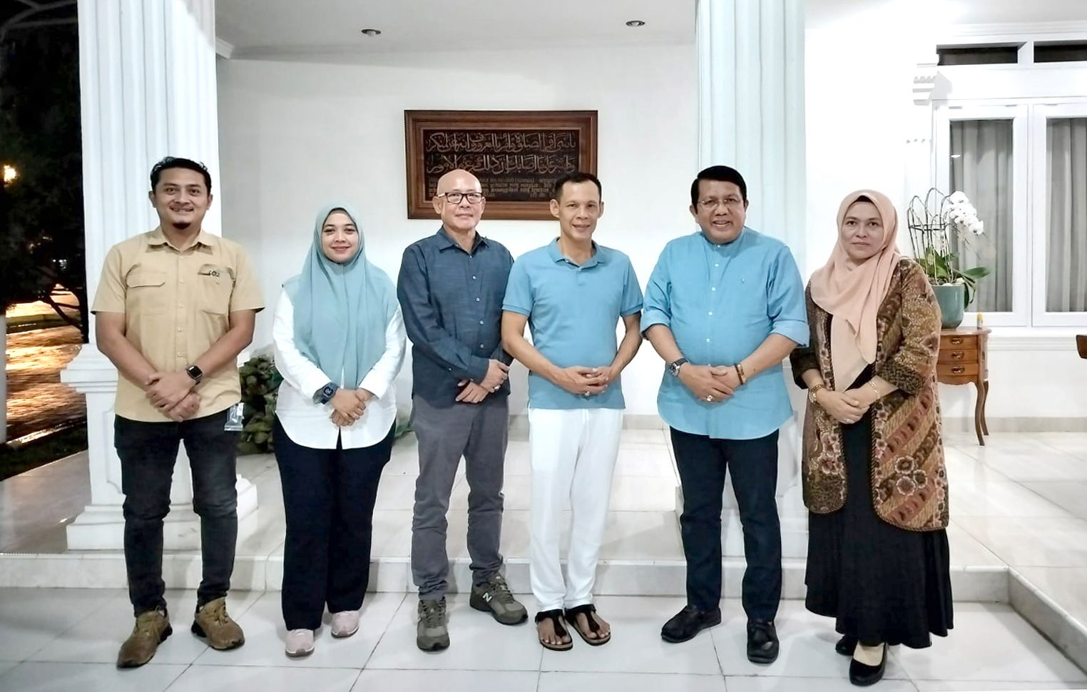 Acara Ngopi bareng dengan Wakil Bupati bersama unsur APINDO, Serikat Pekerja dan pemerintah Kabupaten Bogor di Kediaman Wakil Bupati.